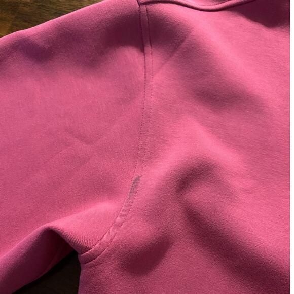 Lululemon Women's 6 Twist Back to Front Pullover Sweatshirt Reversible Pink - Picture 11 of 12